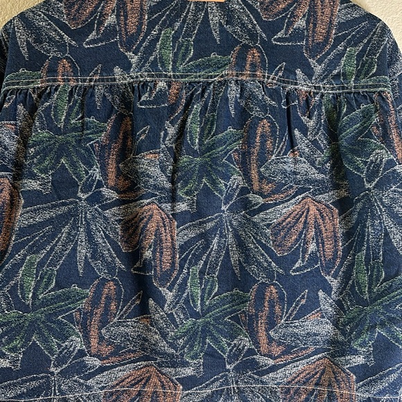 Scotch & Soda Jacquard Woven All Over Floral Denim Jacket - Picture 8 of 14